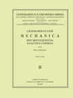 Mechanica sive motus scientia analytice exposita 2nd part - Book