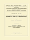 Commentationes mechanicae ad theoriam corporum fluidorum pertinentes 1st part - Book