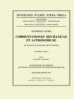 Commentationes mechanicae et astronomicae ad scientiam navalem pertinentes 1st part - Book