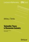 Teichmuller Theory in Riemannian Geometry - Book