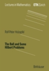 The Ball and Some Hilbert Problems - Book