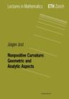 Nonpositive Curvature: Geometric and Analytic Aspects - Book