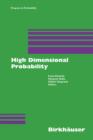 High Dimensional Probability - Book