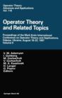 Operator Theory and Related Topics : Proceedings of the Mark Krein International Conference on Operator Theory and Applications, Odessa, Ukraine, August 18-22, 1997 Volume II - Book