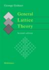 General Lattice Theory : Second edition - Book