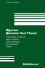 Rigorous Quantum Field Theory : A Festschrift for Jacques Bros - Book