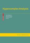 Hypercomplex Analysis - eBook