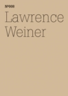 Lawrence Weiner : If In Fact There Is a Context(dOCUMENTA (13): 100 Notes - 100 Thoughts, 100 Notizen - 100 Gedanken # 008) - eBook