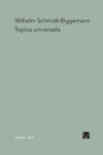 Topica Universalis - Book