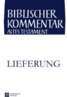 Biblischer Kommentar Altes Testament - Ausgabe in Lieferungen : 3. Lieferung - Book