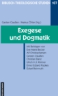 Exegese und Dogmatik - Book