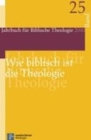 Jahrbuch fA"r Biblische Theologie - Book