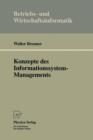 Konzepte Des Informationssystem-Managements - Book
