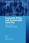 Economic Policy and Sustainable Land Use : Recent Advances in Quantitative Analysis for Developing Countries - Book