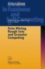 Data Mining, Rough Sets and Granular Computing - Book