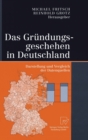 Das Gra1/4ndungsgeschehen in Deutschland : Darstellung Und Vergleich Der Datenquellen - Book