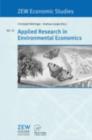 Applied Research in Environmental Economics - eBook