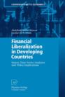 Financial Liberalization in Developing Countries : Issues, Time Series Analyses and Policy Implications - Book