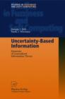 Uncertainty-Based Information : Elements of Generalized Information Theory - Book
