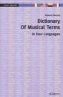 DICTIONARY OF MUSICAL TERMS IN FOUR LANG - Book