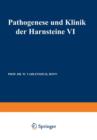 Pathogenese Und Klinik Der Harnsteine VI : 6. Symposium in Bonn Vom 13.-15. 4. 1978 - Book