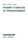 Sozialer Umbruch in Ostdeutschland - Book