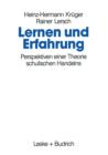 Lernen Und Erfahrung : Perspektiven Einer Theorie Schulischen Handelns - Book