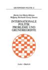 Internationale Politik. Probleme Und Grundbegriffe - Book
