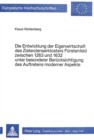 Die Entwicklung der Eigenwirtschaft des Zisterzienserklosters Fuerstenfeld zwischen 1263 und 1632 unter besonderer Beruecksichtigung des Auftretens moderner Aspekte - Book