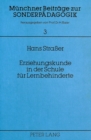 Erziehungskunde in der Schule fuer Lernbehinderte - Book