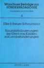 Kausalattribuierungen der Eltern von Kindern mit Lernbehinderung - Book