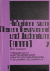 Vorgeschichte und Fruehgeschichte der essenischen Gemeinden von Qumran und Damaskus - Book