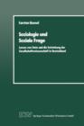 Soziologie Und Soziale Frage - Book