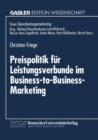 Preispolitik Fur Leistungsverbunde Im Business-To-Business-Marketing - Book