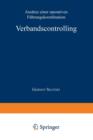 Verbandscontrolling : Ansatze Einer Operativen Fuhrungskoordination - Book