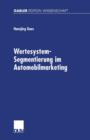 Wertesystem-Segmentierung Im Automobilmarketing - Book
