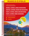 Croatia, Slovenia, Bosnia and Hercegovina Marco Polo Road Atlas - Book