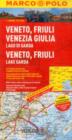 Italy - Veneto, Friuli, Lake Garda Marco Polo Map - Book