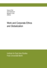Work and Corporate Ethics and Globalization - Book