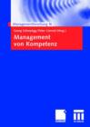 Management Von Kompetenz - Book