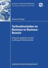 Tarifwahlverhalten Im Business-To-Business-Bereich : Empirisch Gestutzte Analyse Am Beispiel Mobilfunktarife - Book