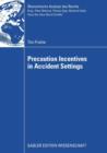 Precaution Incentives in Accident Settings - Book
