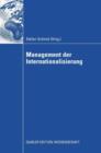 Management Der Internationalisierung : Festschrift Fur Prof. Dr. Michael Kutschker - Book