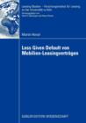 Loss Given Default Von Mobilien-Leasingvertragen - Book