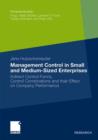 Management Control in Small and Medium-Sized Enterprises - Book