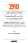 Corporate Social Responsibility and Stakeholder Dynamics - Book