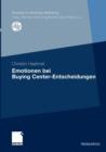 Emotionen Bei Buying Center-Entscheidungen - Book