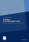Investors in Private Equity Funds : Theory, Preferences and Performances - eBook