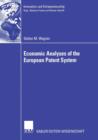 Economic Analyses of the European Patent System - Book