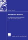 Risiken Und Insolvenz : Die Behandlung Von Ruckstellungen in Der UEberschuldungsbilanz - Book